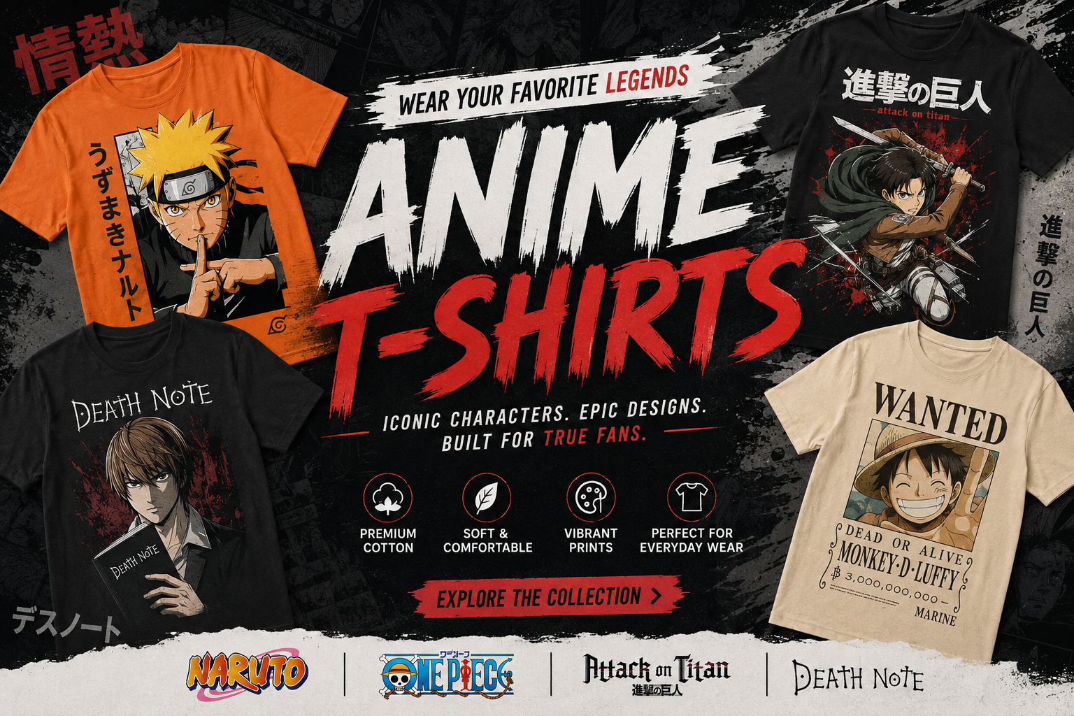 Anime T-Shirts