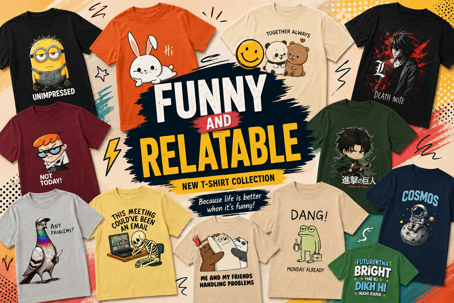 Funny & Relatable T-Shirts