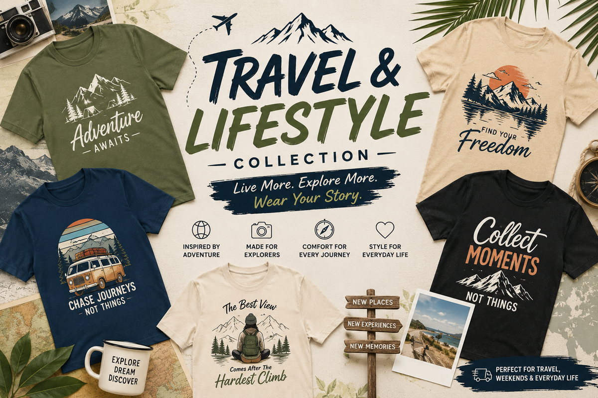 Travel & Lifestyle T-Shirts