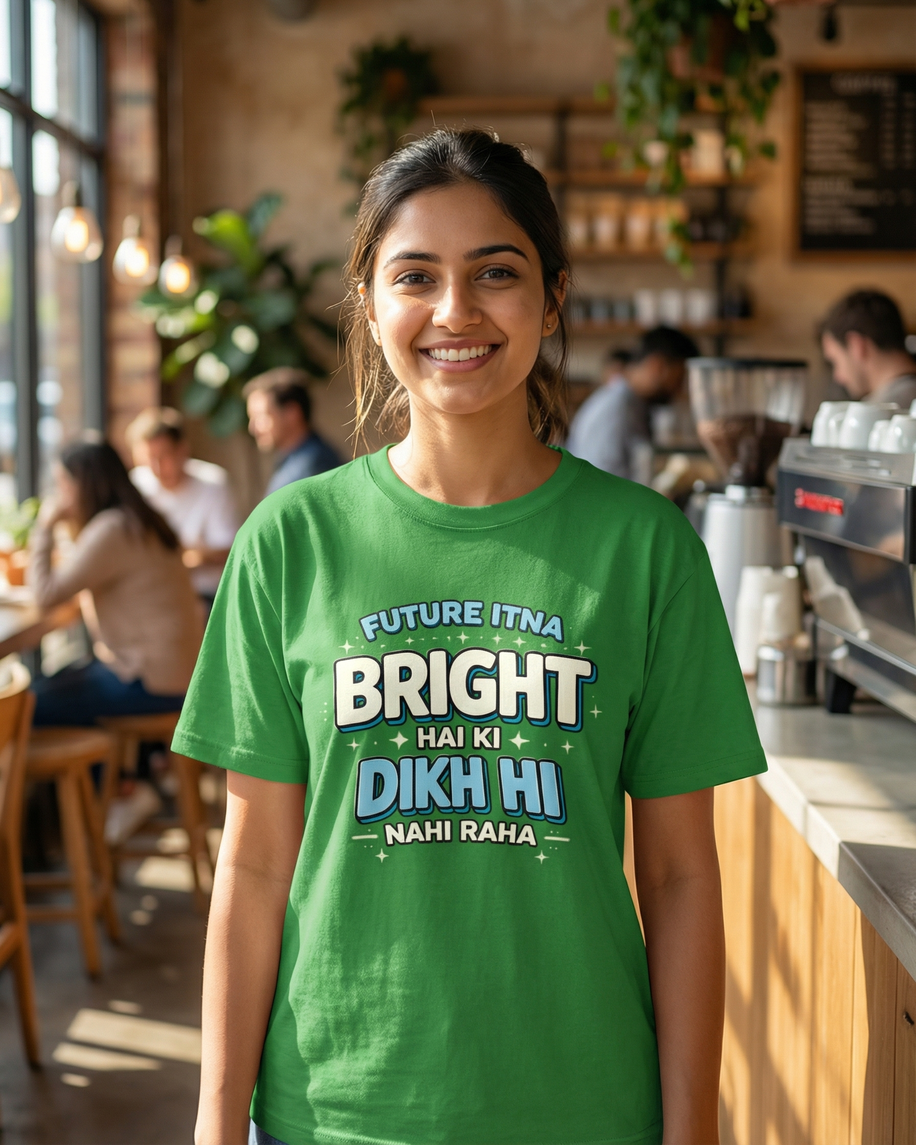 Future Itna Bright Hai ki Dikh Hi Nahi Raha T-Shirt