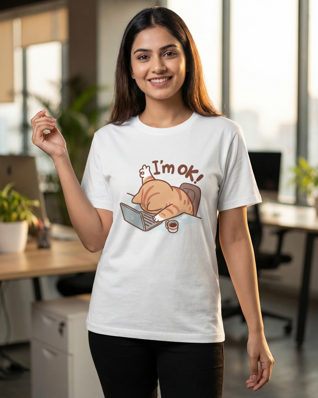 I'm OK Cat Unisex T-Shirt
