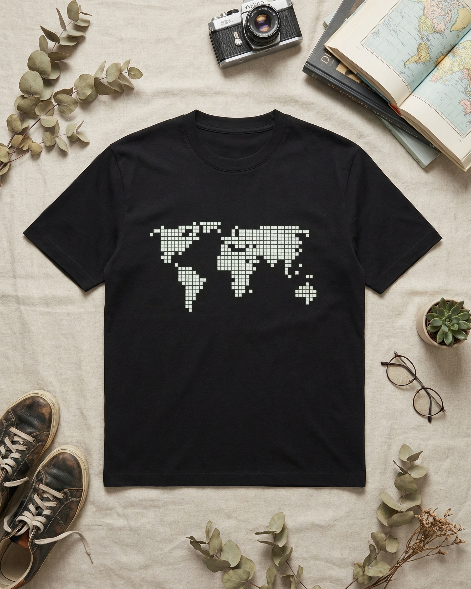 Men's Pixel World T-Shirt