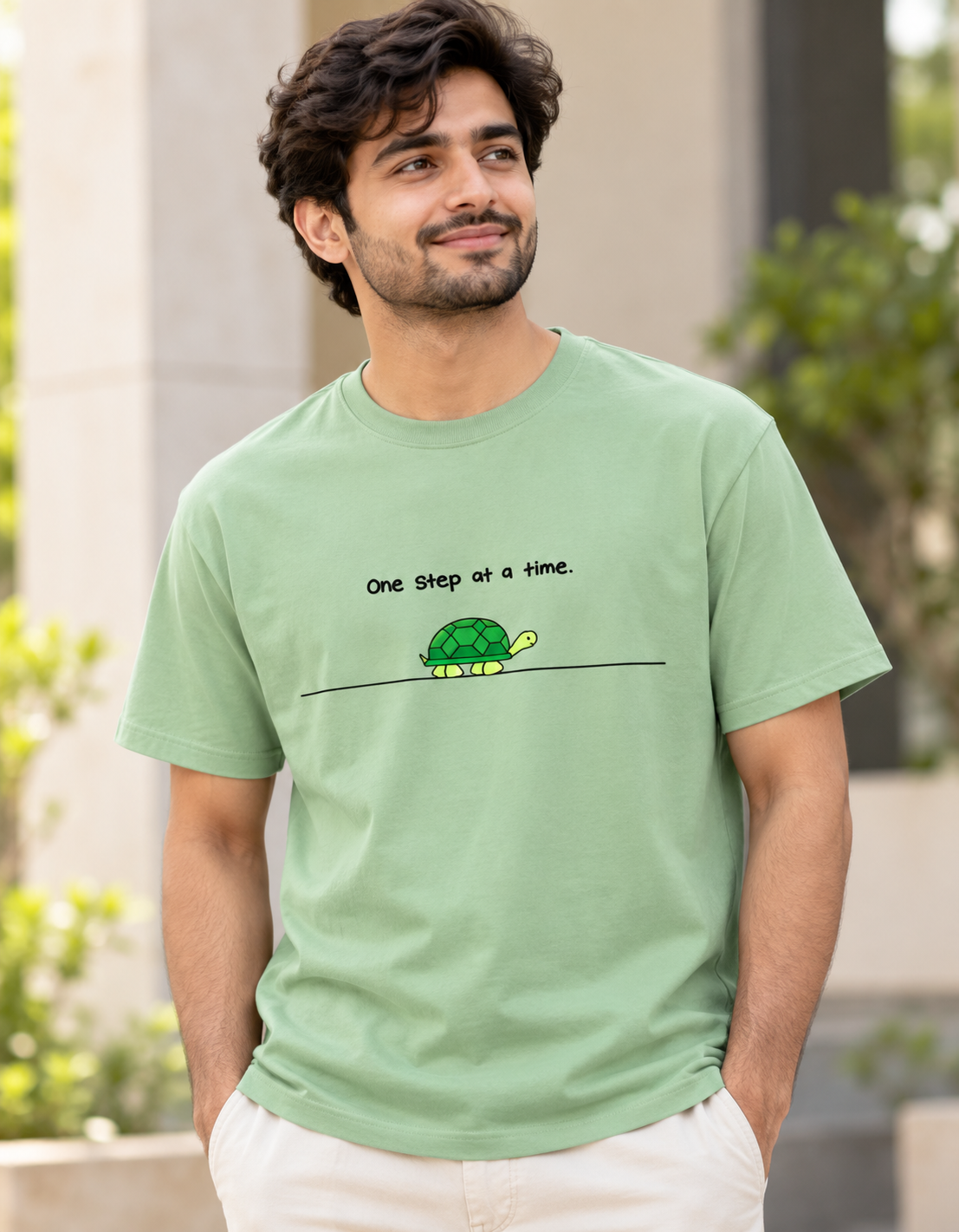 One step at a time T-Shirt