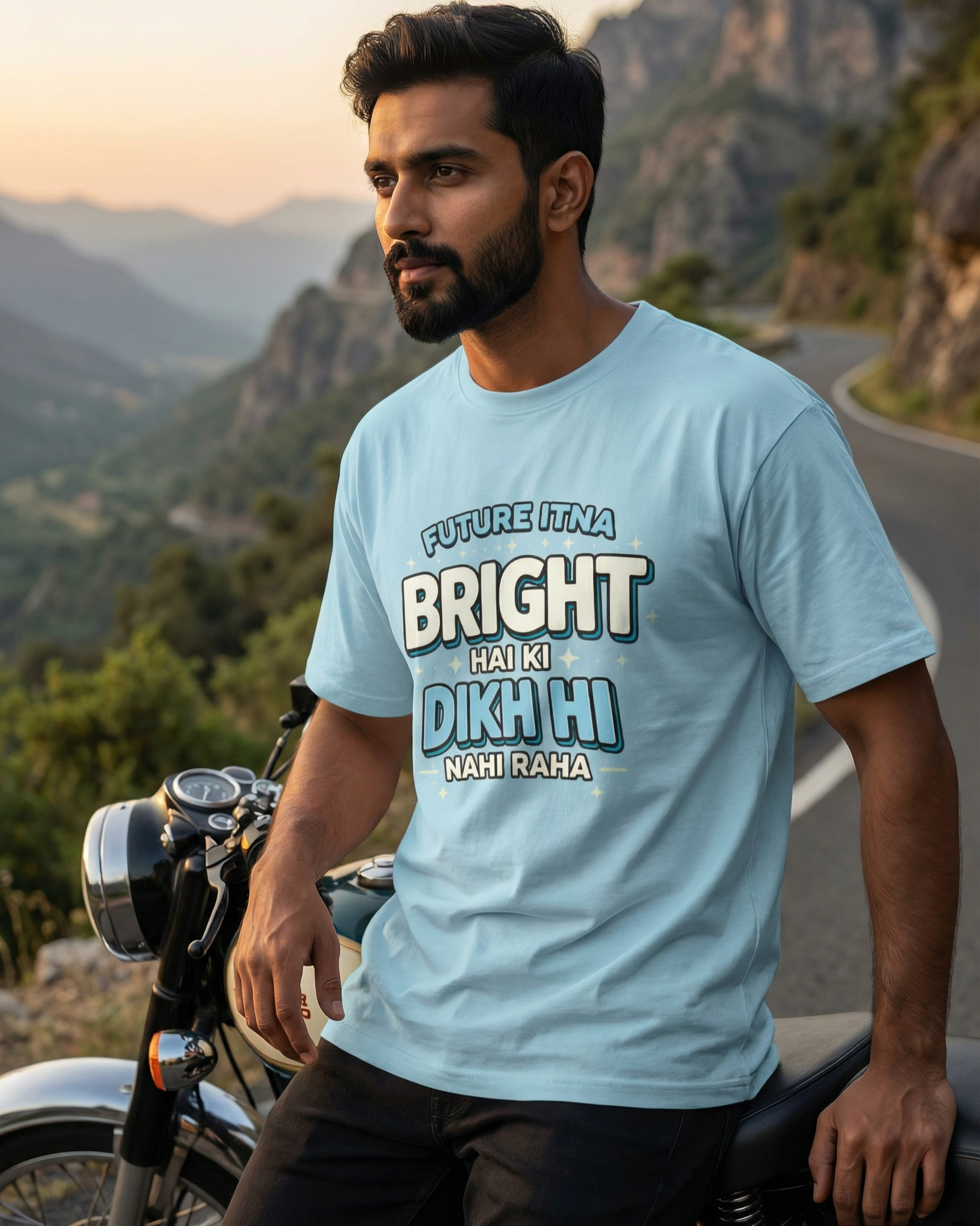 Future Itna Bright Hai ki Dikh Hi Nahi Raha T-Shirt