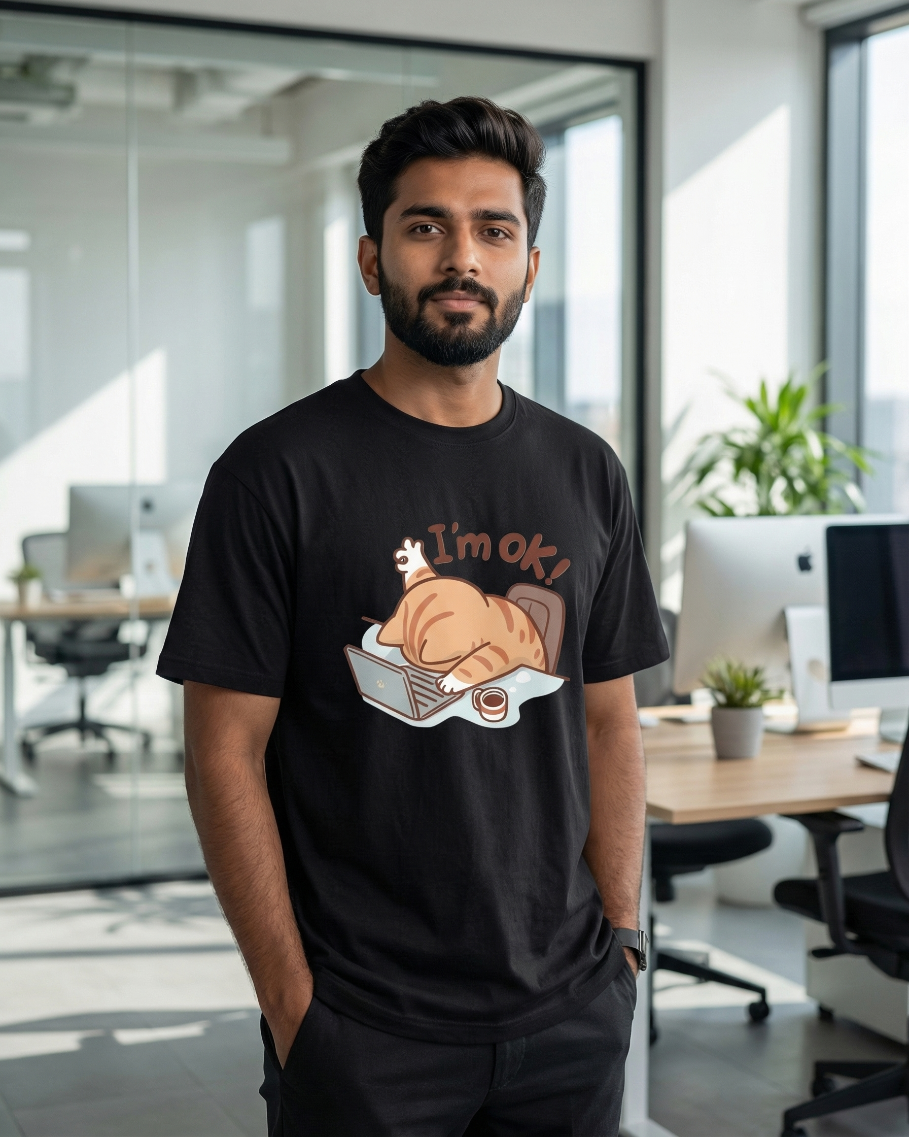 I'm OK Cat Unisex T-Shirt