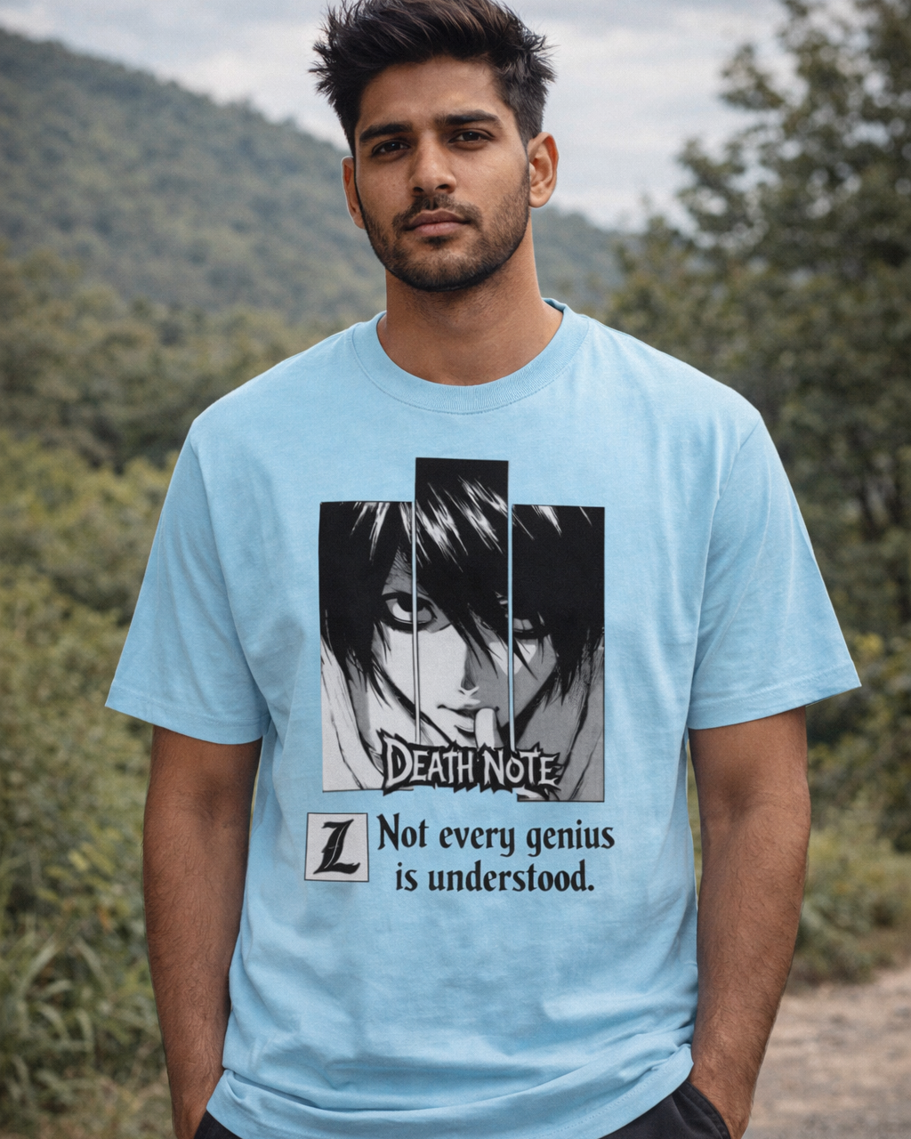 Death Note L Unisex Oversized T-Shirt