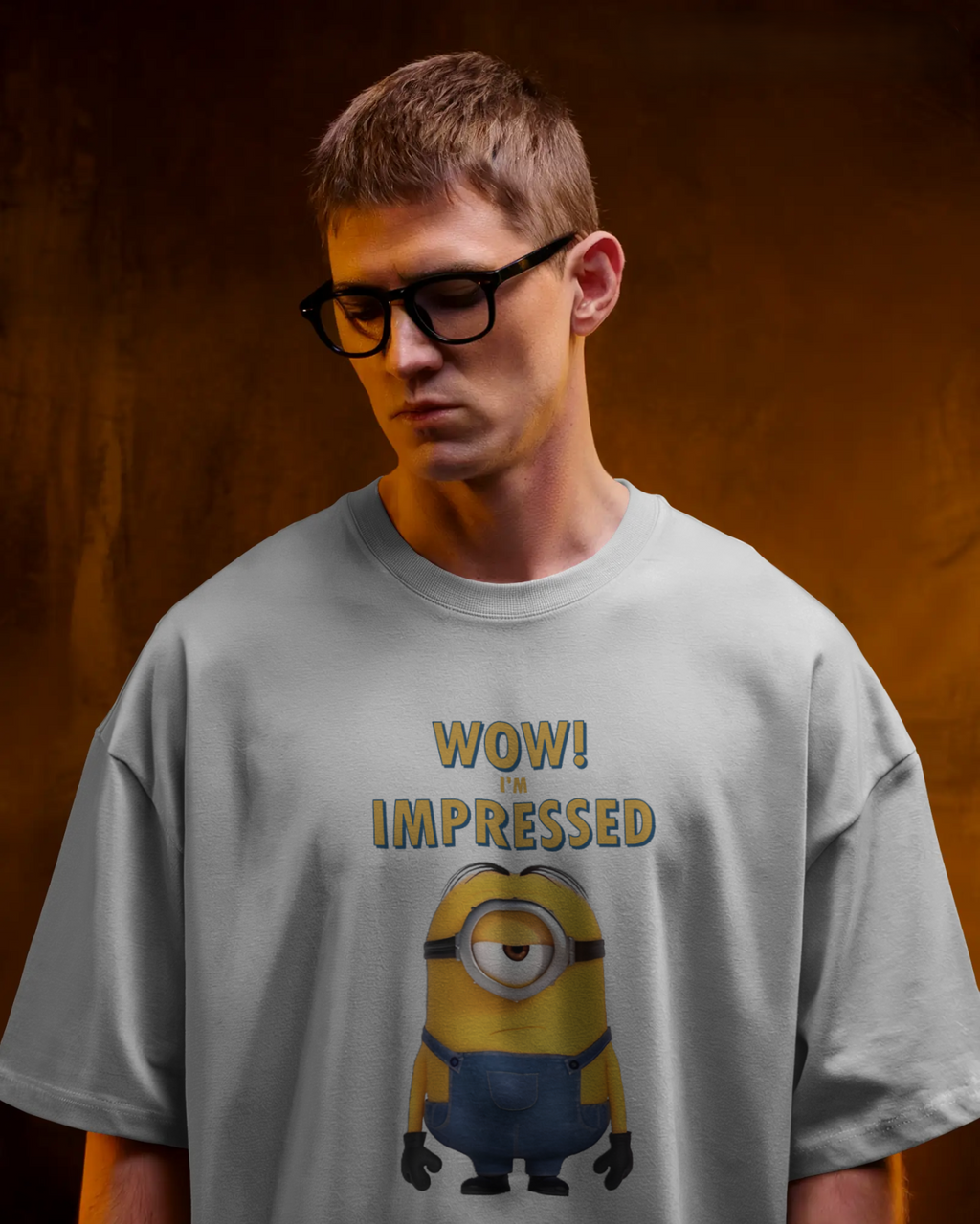 Unimpressed Minion Unisex Oversized T-Shirt