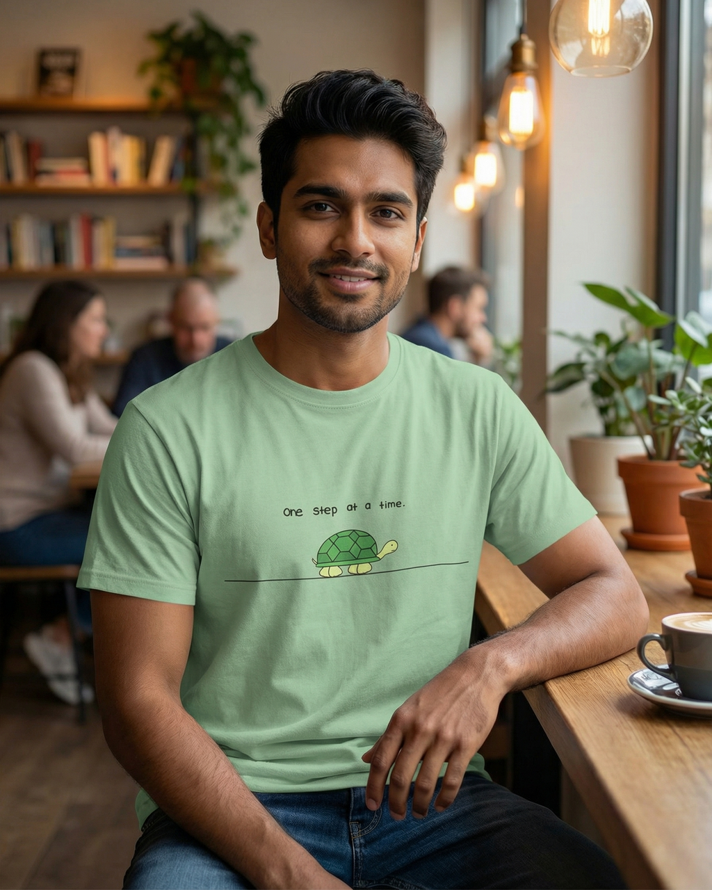 Men's one step at a time T-Shirt