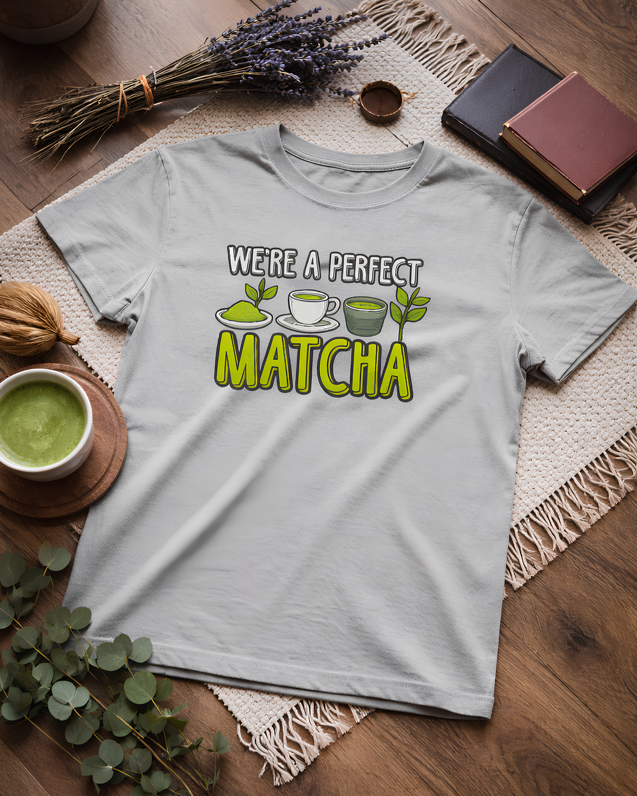 Perfect Matcha Unisex Oversized T-Shirt
