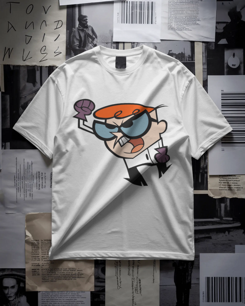 Angry Dexter Unisex Oversized T-Shirt