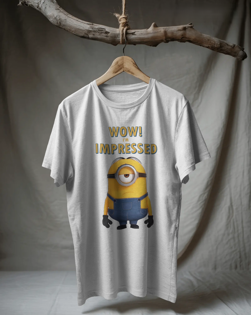 Unimpressed Minion Unisex Oversized T-Shirt
